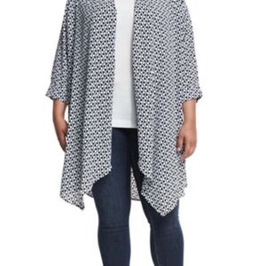 Melissa McCarthy 3X Lightweight Kimono/Duster